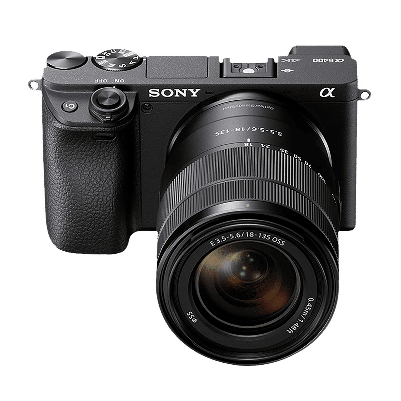 Buy SONY Alpha 6400 24.2MP Mirrorless Camera (18-135 mm Lens, 23.5